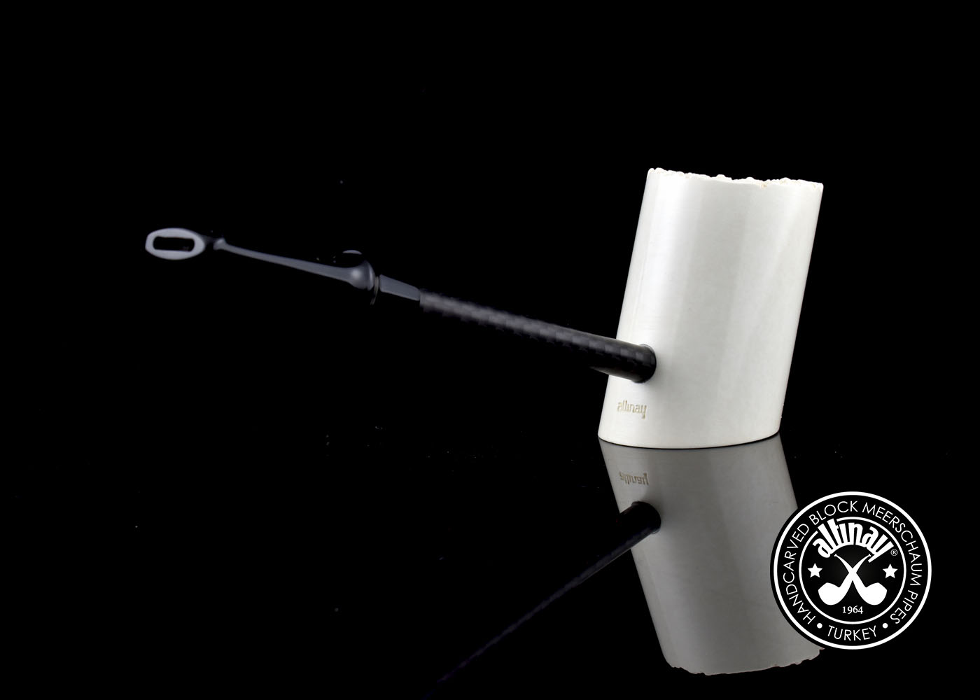 altinay-carbon-fiber-poker-meerschaumpfeife-schwarz-4 image 4