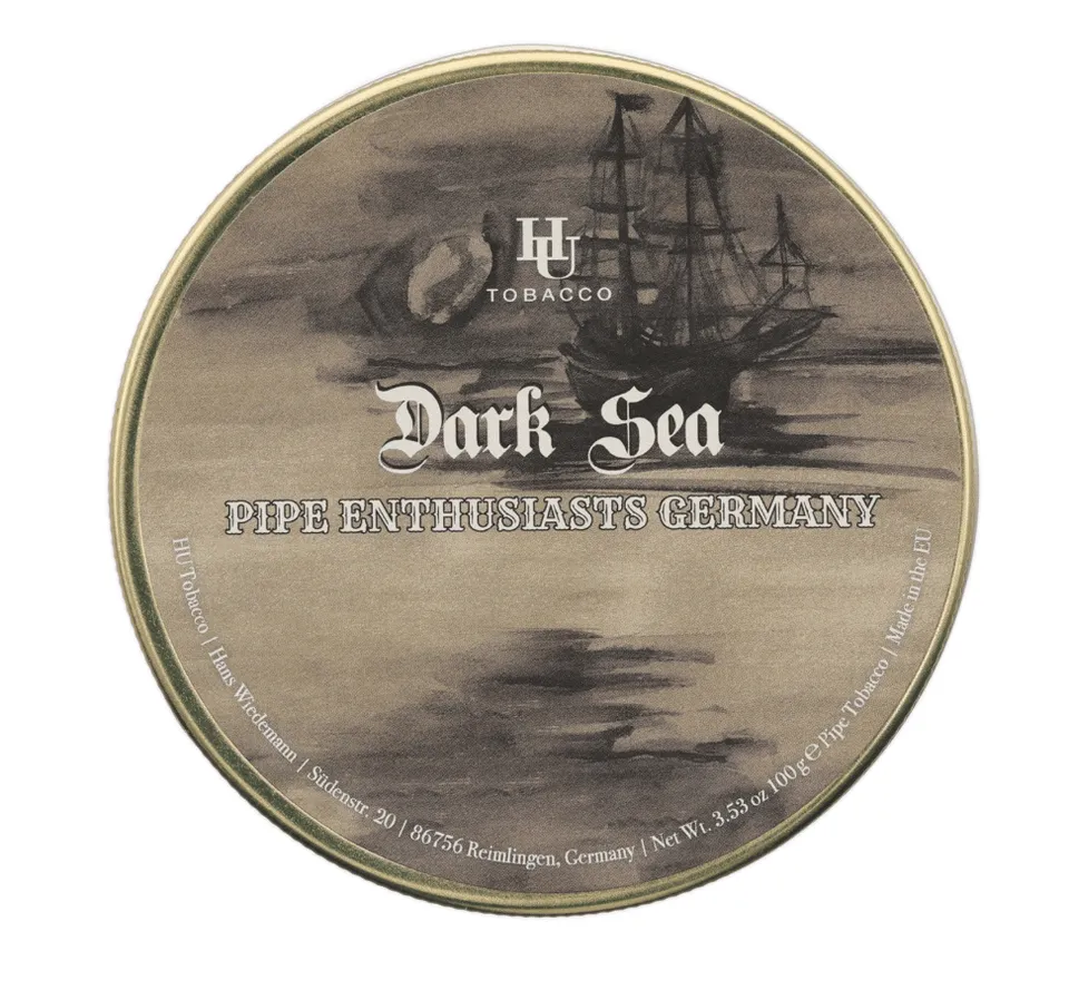 hu-tobacco-dark-sea-pfeifentabak-100g-dose-rum-anis image 1