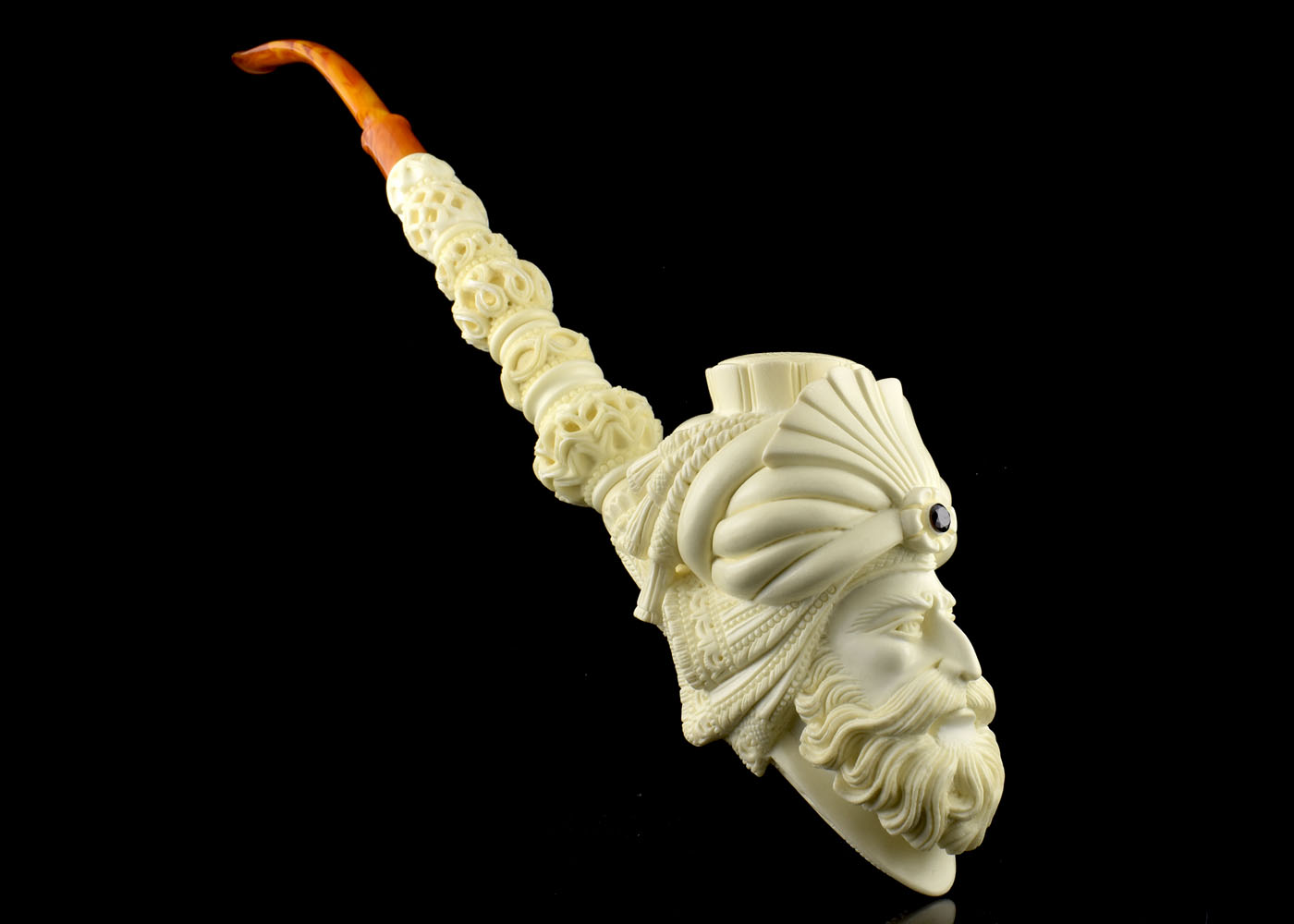 altinay-classic-sultan-saxophone-meerschaumpfeife-figural image 3
