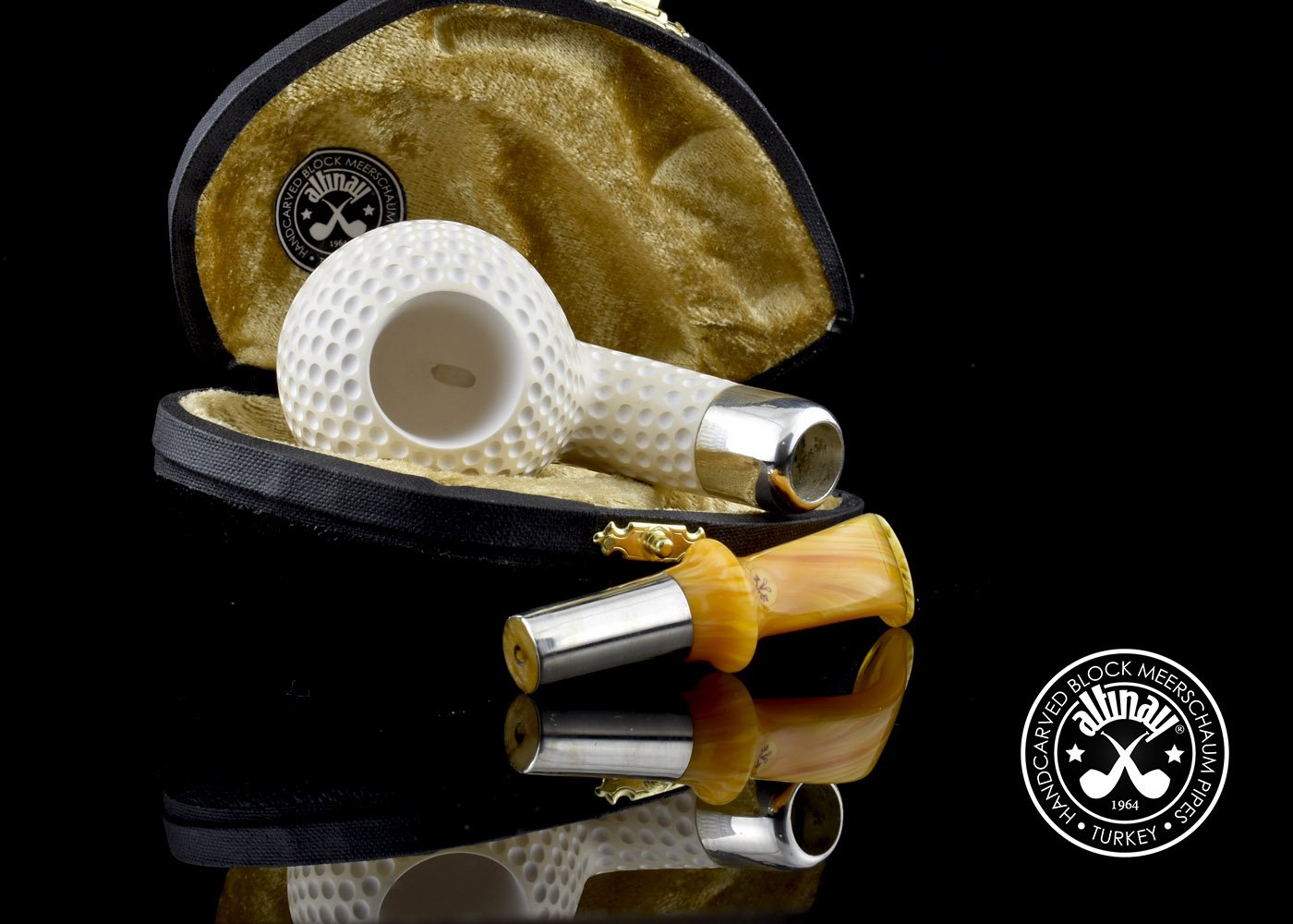 altinay-spigot-golf-33708-meerschaumpfeife-silbermontur image 6