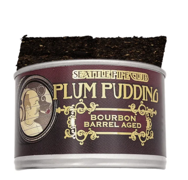 seattle-pipe-club-plum-pudding-bourbon-pfeifentabak-2oz image 1