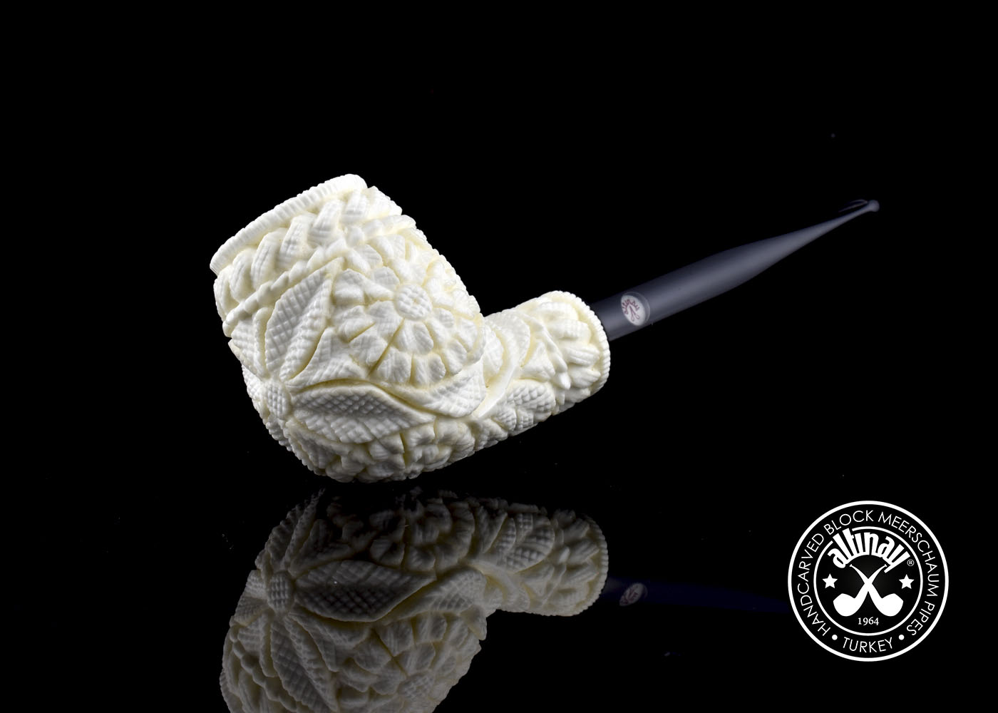 altinay-classic-apple-meerschaumpfeife-blockmeerschaum-rund image 1
