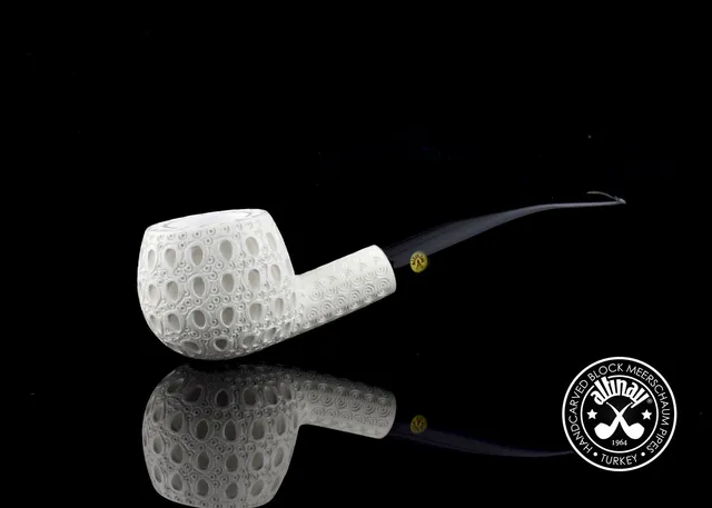 altinay-classic-prince-meerschaumpfeife-glatt-echtes-blockmeerschaum image 1