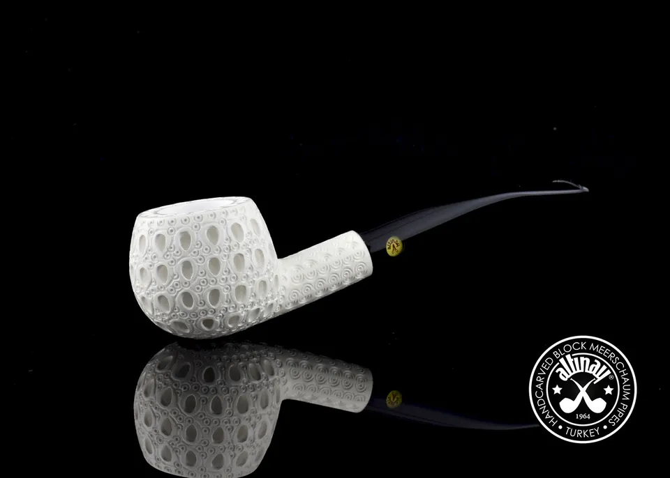 altinay-classic-prince-meerschaumpfeife-glatt-echtes-blockmeerschaum image 1