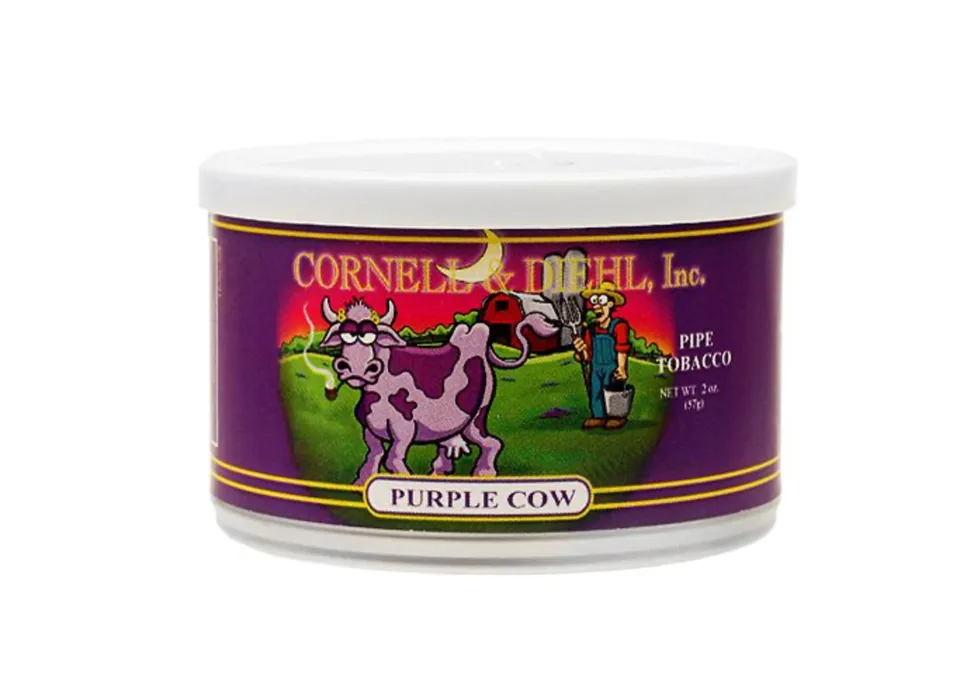 cornell-diehl-purple-cow-pfeifentabak-2oz-latakia-burley image 1