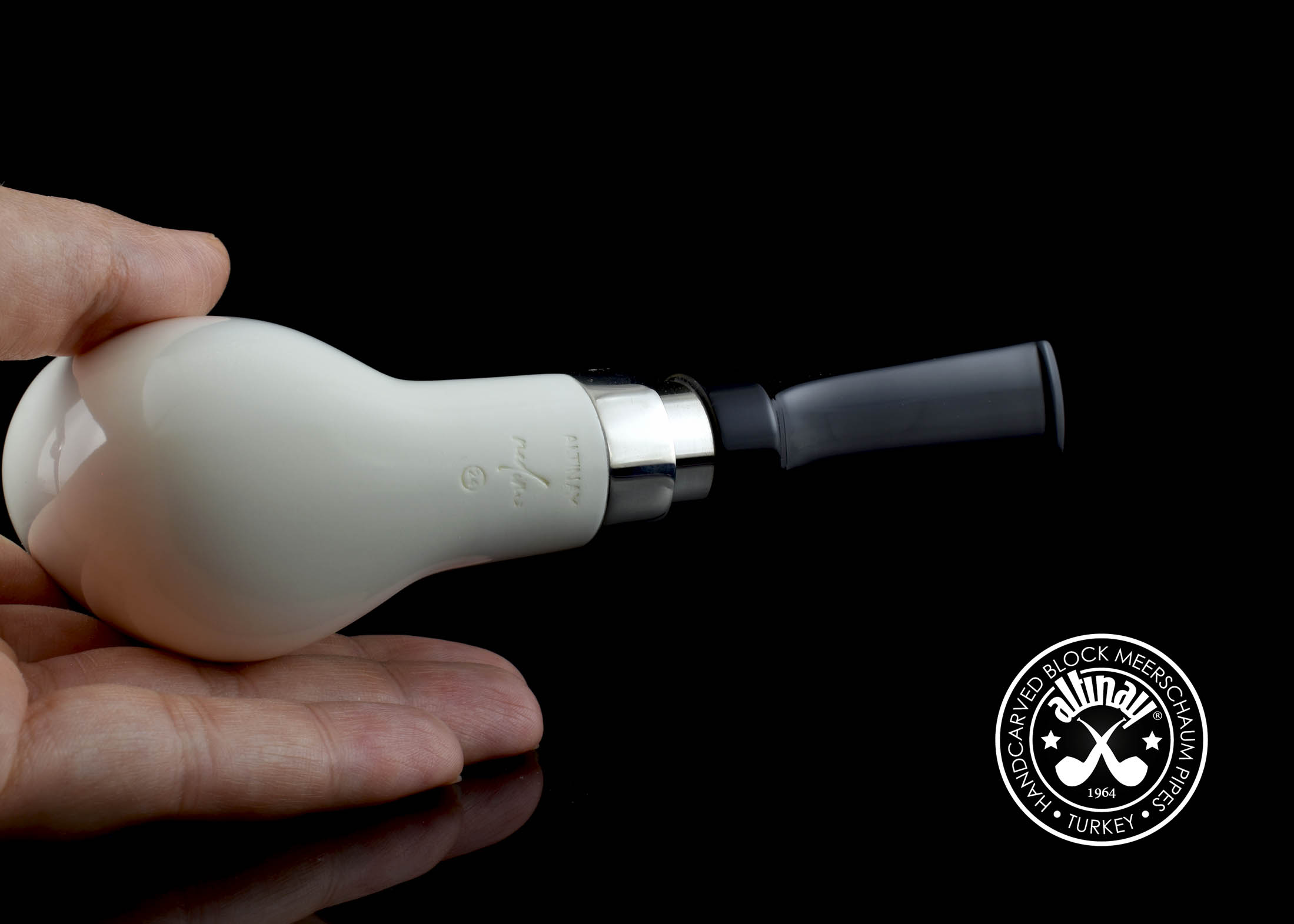 altinay-classic-billiard-meerschaumpfeife-silberband-3 image 6