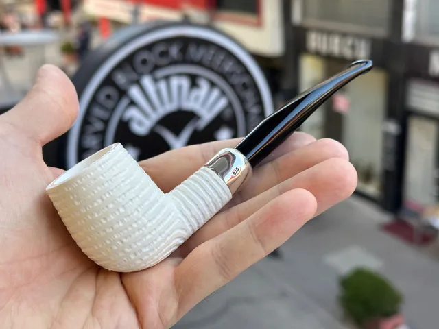 altinay-spigot-billiard-army-meerschaumpfeife-silber image 1