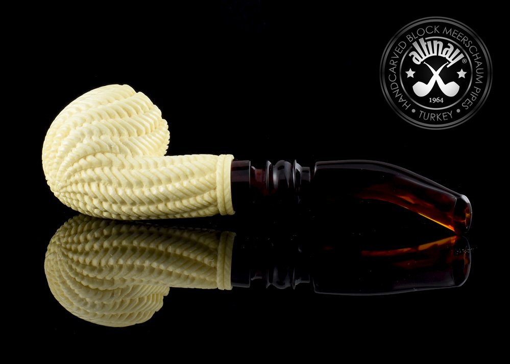altinay-classic-bent-apple-meerschaumpfeife-geschnitzt image 4