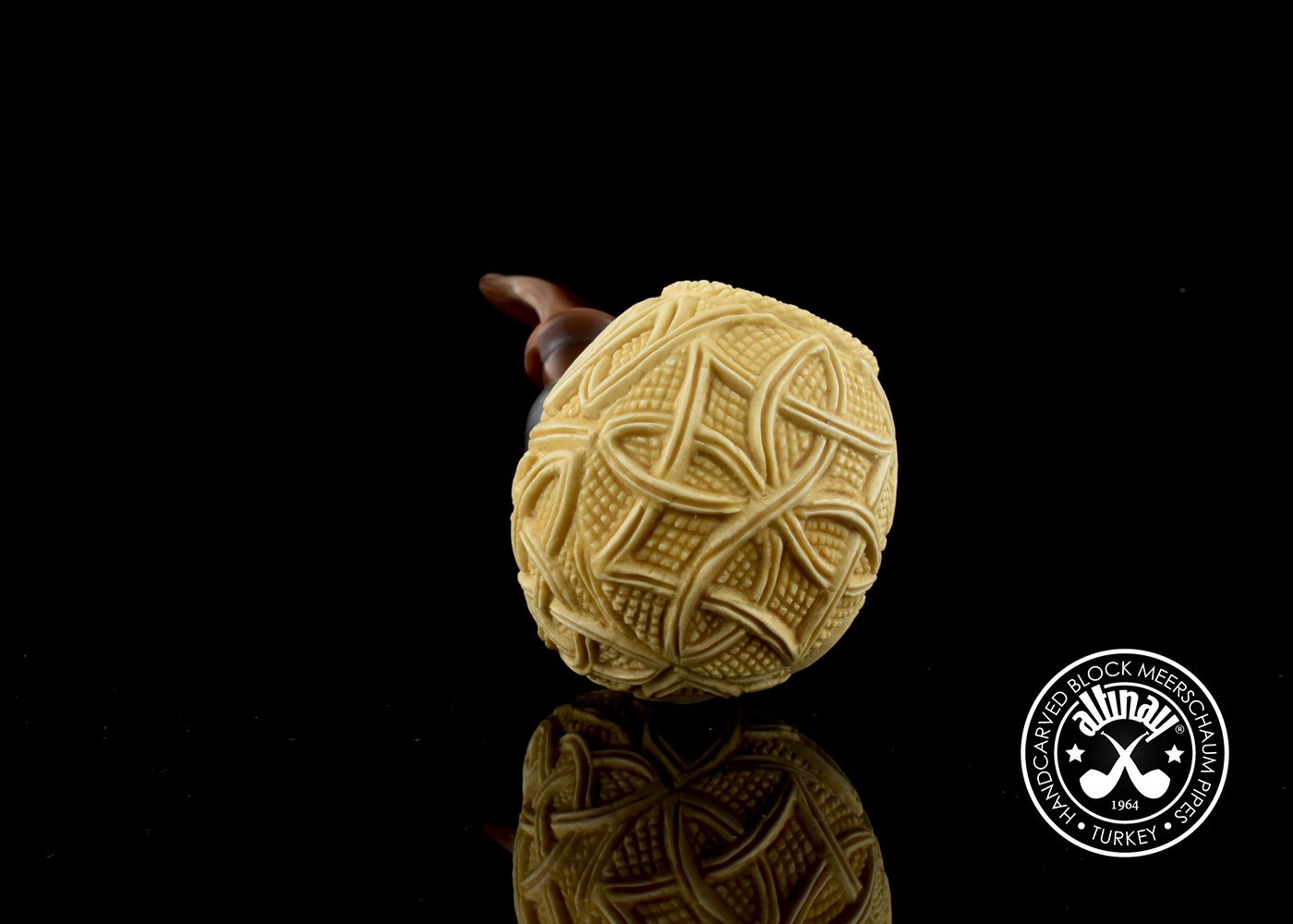 altinay-spigot-army-celtic-knot-apple-meerschaumpfeife image 3