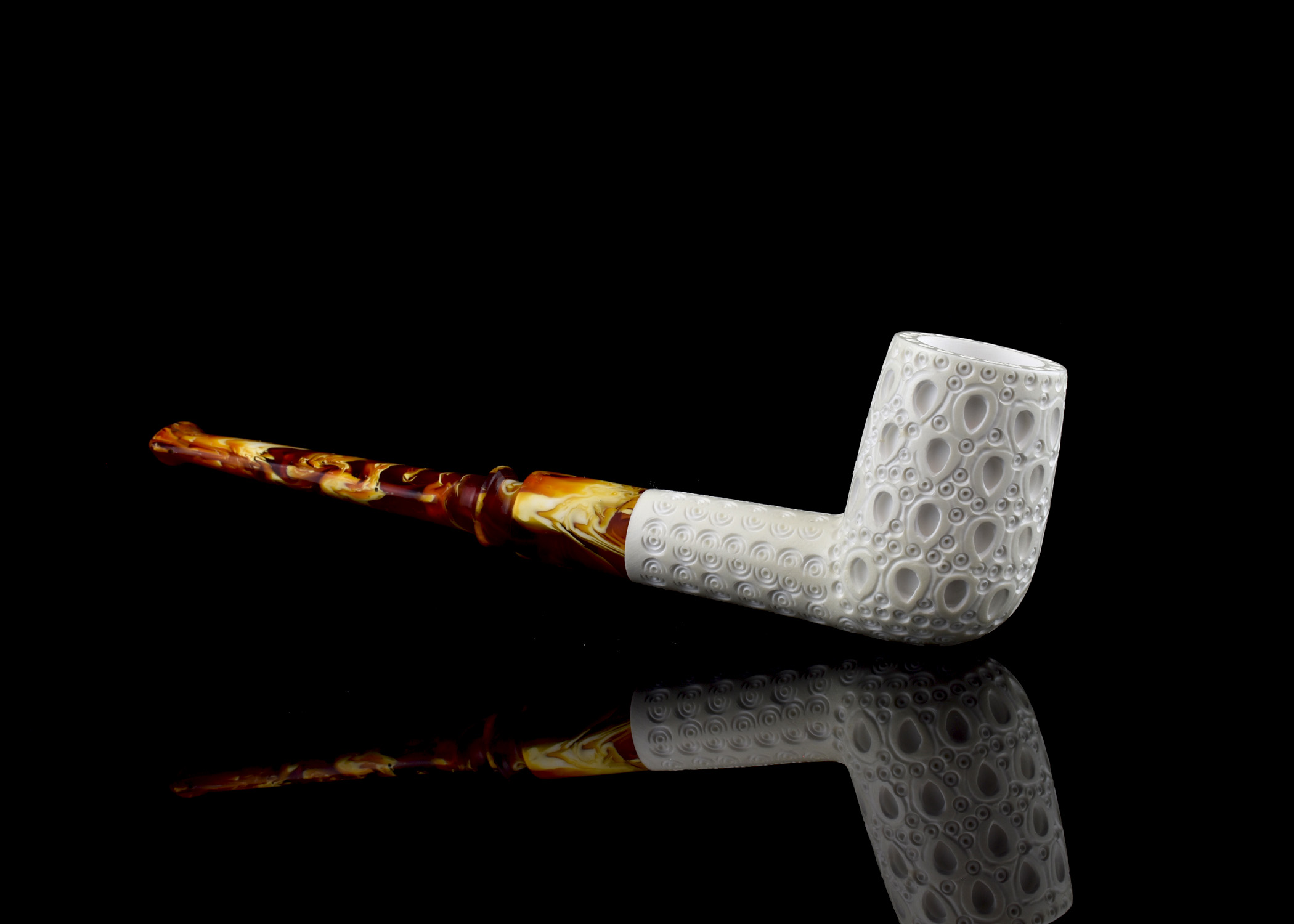 altinay-classic-meerschaum-billiard-tabakpfeife-natur image 3