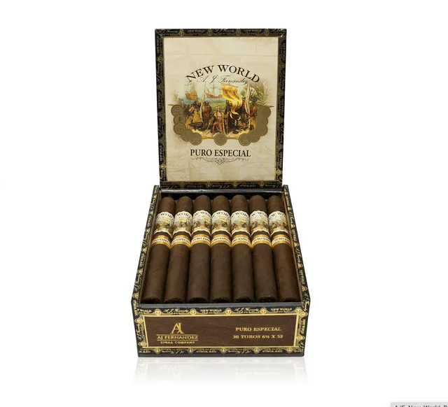 aj-fernandez-new-world-puro-especial-toro-zigarre-6-5x52 image 1