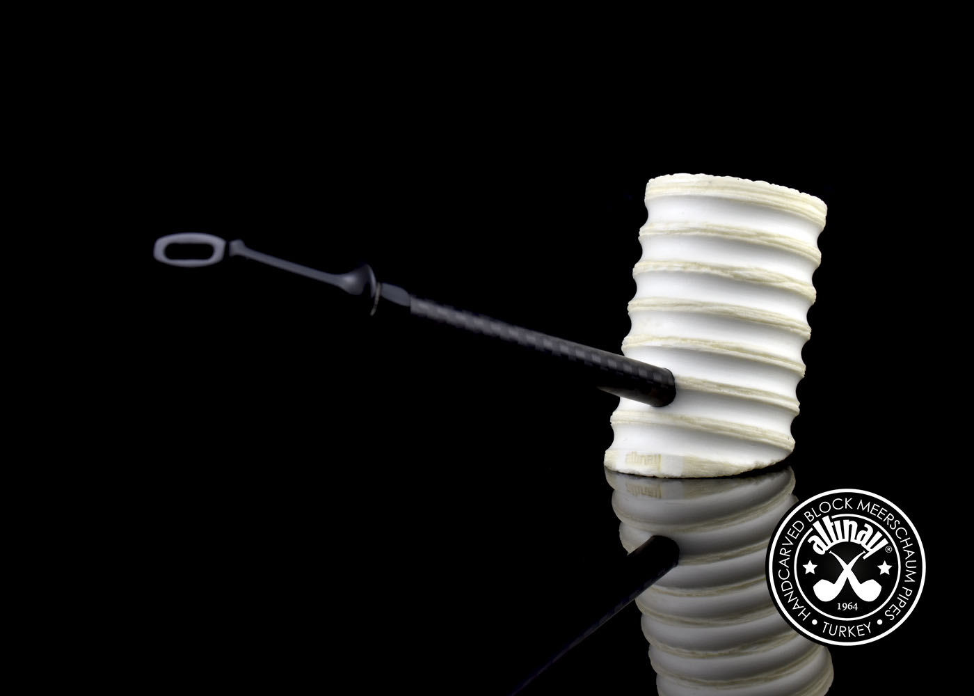 altinay-carbon-fiber-series-poker-meerschaumpfeife-glatt-4 image 2