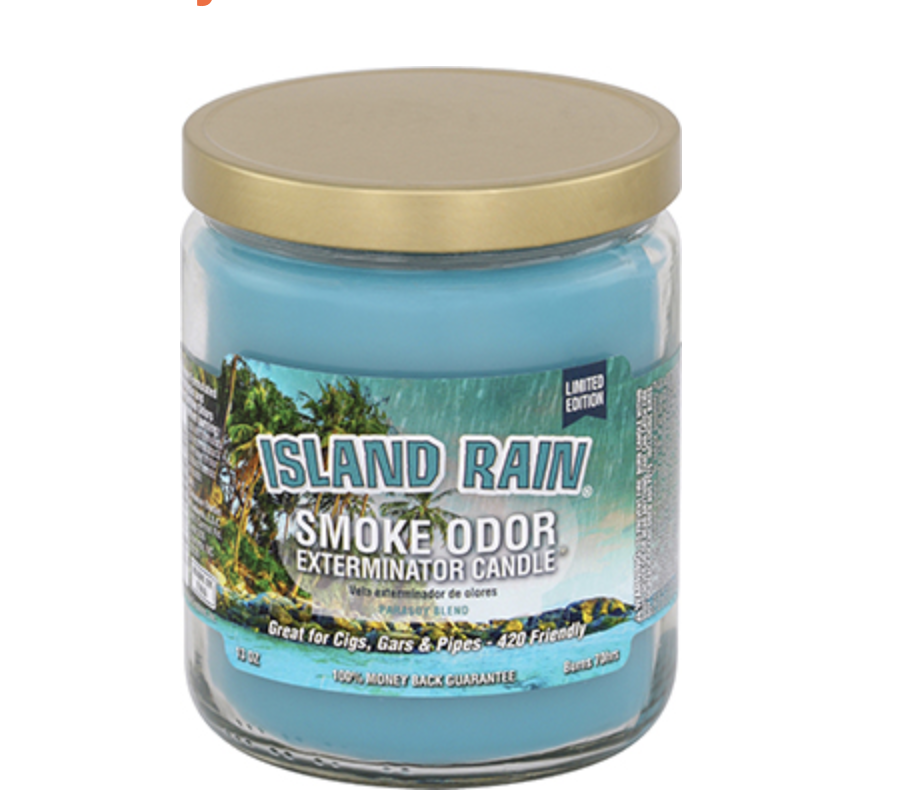 smoke-odor-exterminator-island-rain-duftkerze-13oz image 1