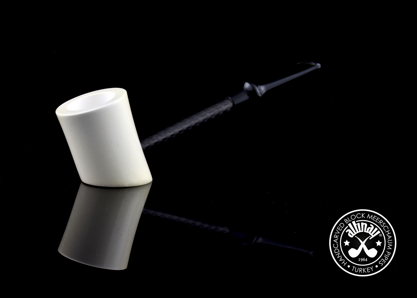 altinay-carbon-fiber-series-poker-meerschaumpfeife-carbon-natur image 2