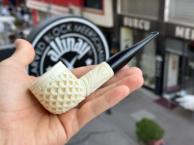 altinay-classic-billiard-meerschaum-pfeife-glatt-wei-2 image 1