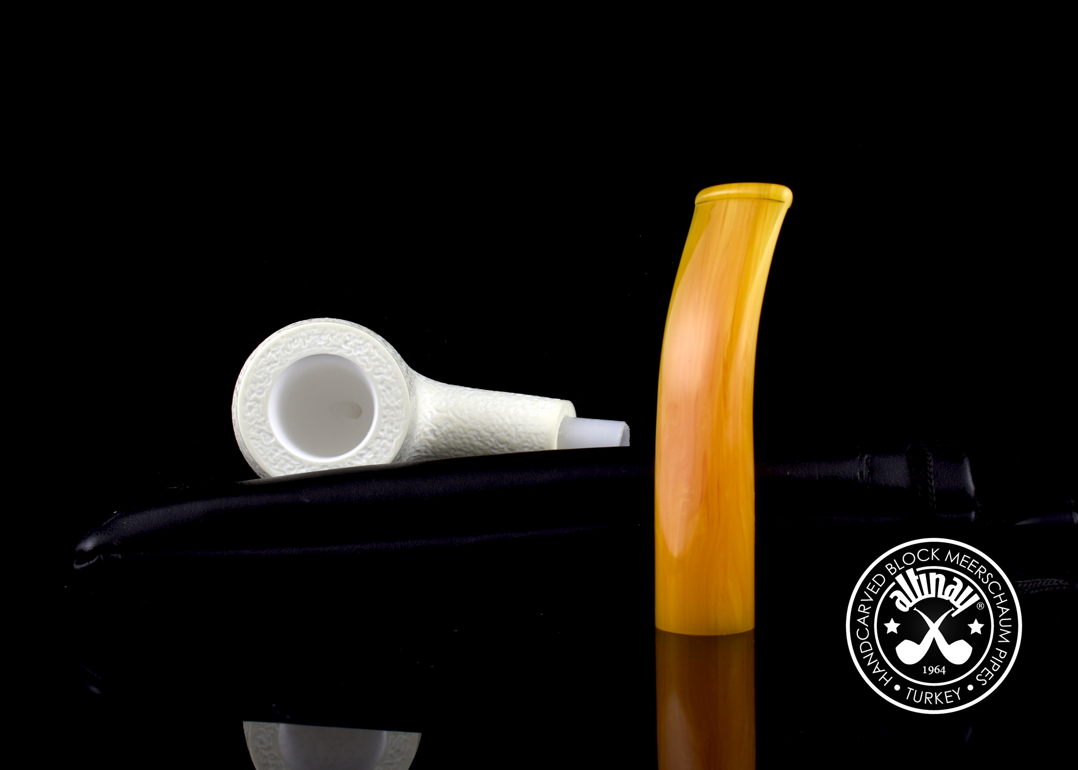 altinay-classic-meerschaumpfeife-billiard-glatt-natur image 2