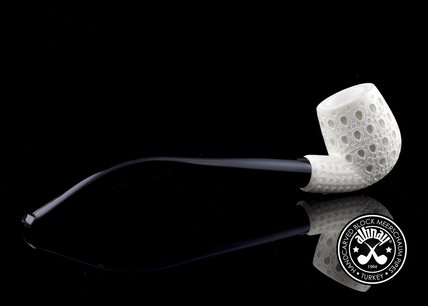 altinay-classic-bent-billiard-churchwarden-meerschaumpfeife image 5