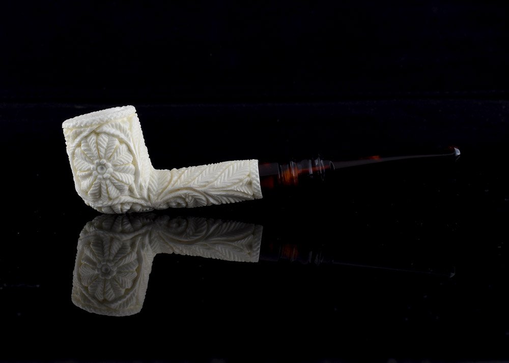 altinay-classic-billiard-meerschaumpfeife-glatt-natur-4 image 2