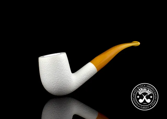 altinay-classic-meerschaumpfeife-billiard-glatt-natur image 1