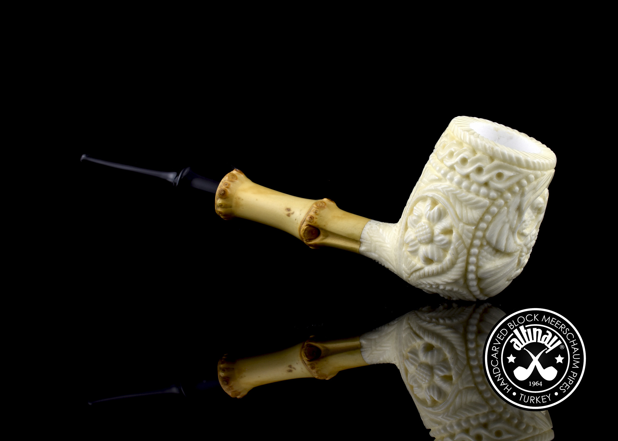 altinay-bamboo-billiard-adler-tabakpfeife-meerschaum image 3