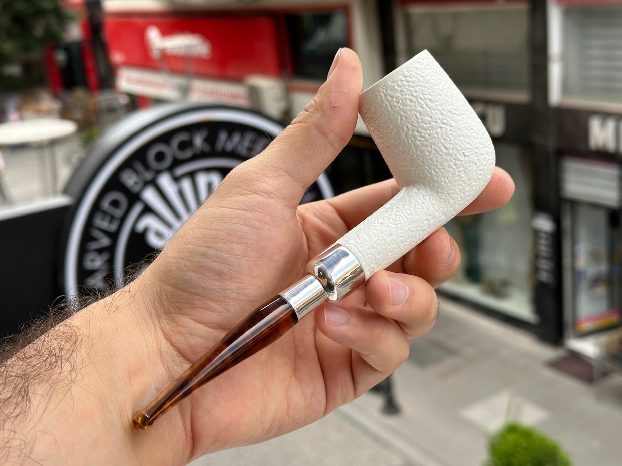altinay-spigot-army-billiard-meerschaumpfeife-silber-spigot-3 image 3