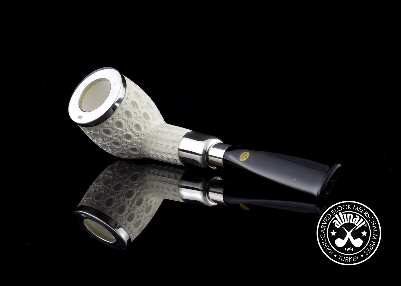 altinay-spigot-billiard-meerschaumpfeife-top-silber image 5