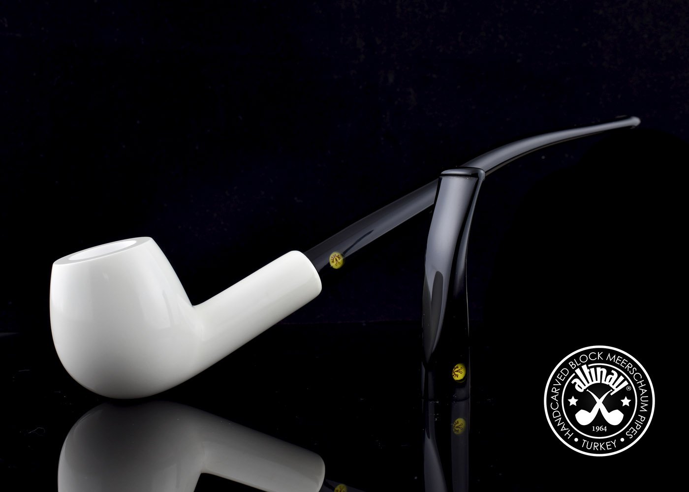 altinay-classic-apple-meerschaumpfeife-set-2-mundst-cke-natur image 1
