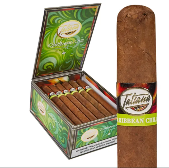 tatiana-classic-caribbean-chill-zigarre-6x44-milde-minze-rum image 1