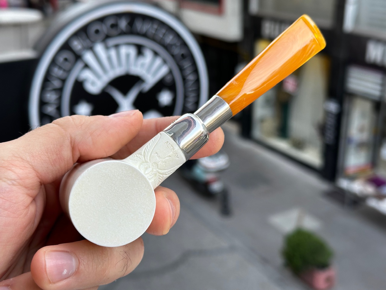 altinay-translucent-poker-silber-spigot-meerschaumpfeife-a image 5