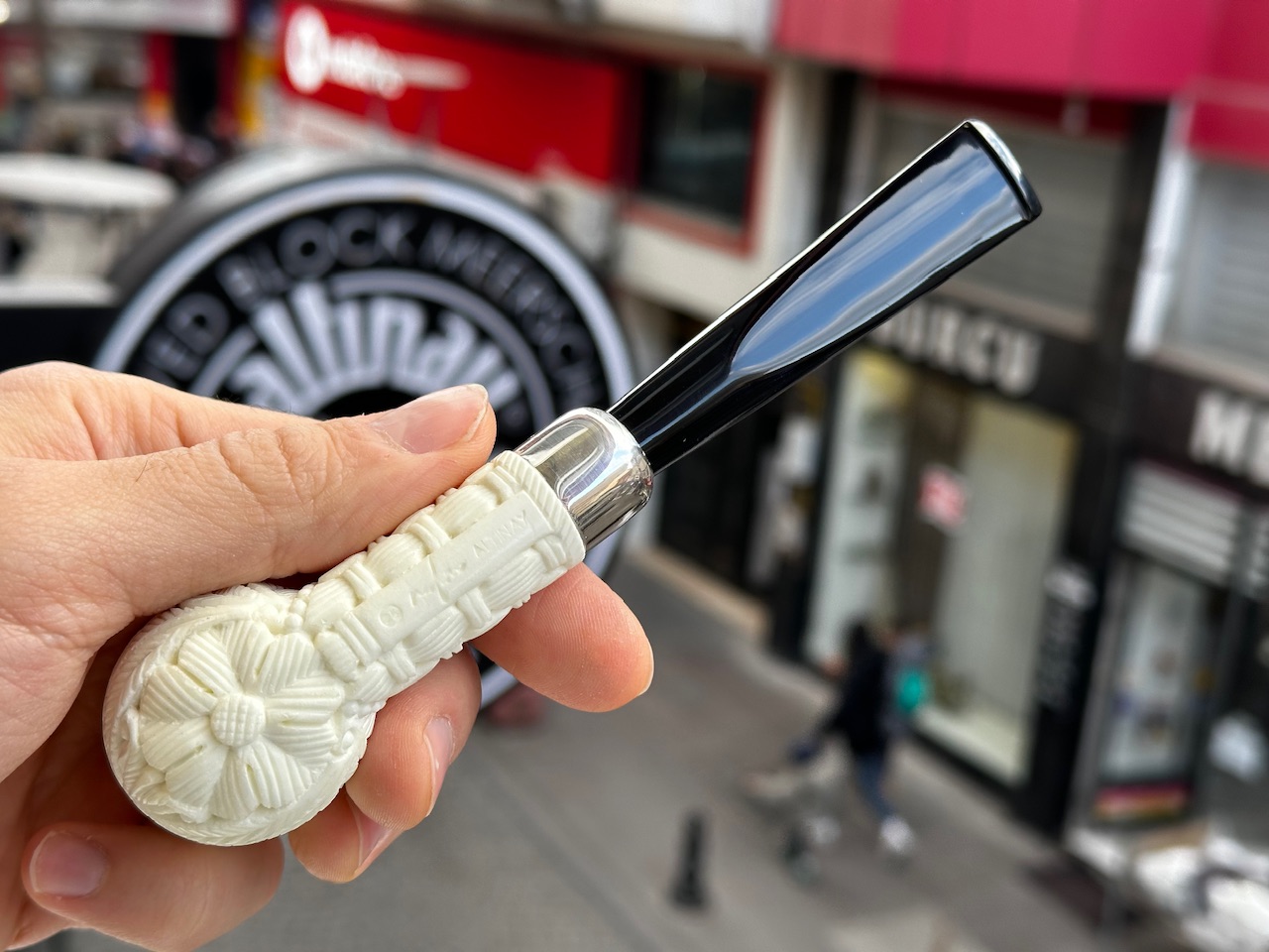 altinay-spigot-army-billiard-silver-army-meerschaumpfeife-2 image 5