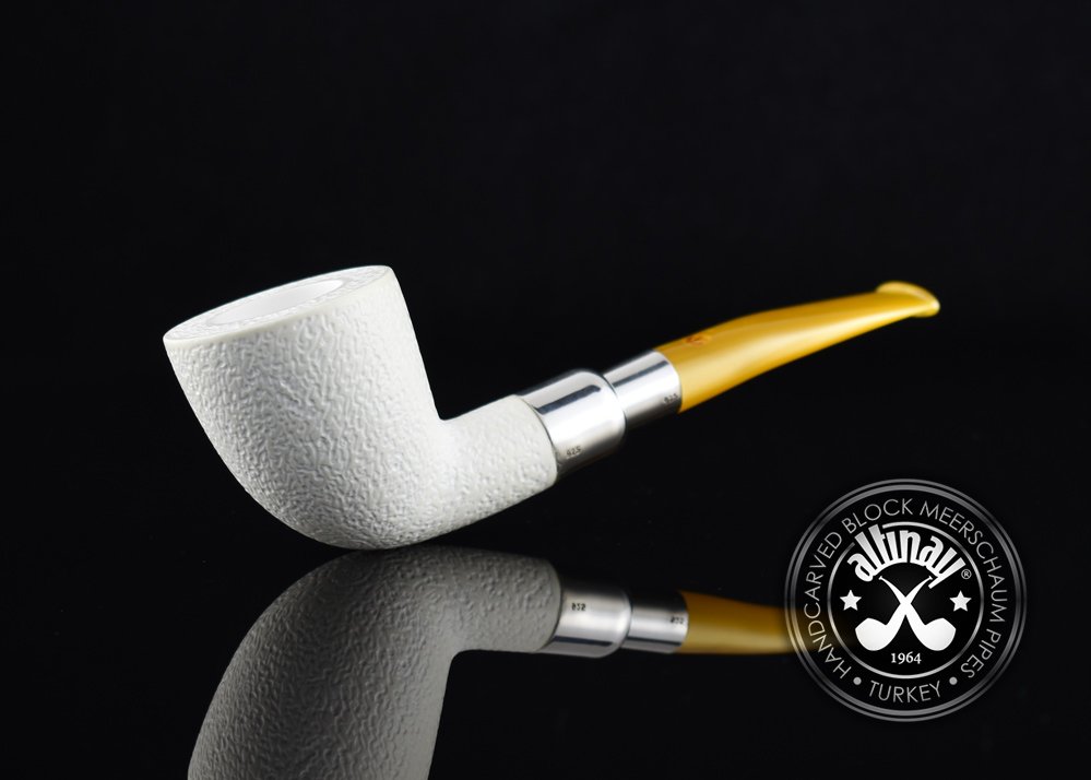 altinay-spigot-dublin-15337-meerschaumpfeife-silber image 2