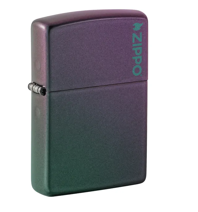 zippo-classic-iridescent-logo-benzinfeuerzeug-schillernd image 1