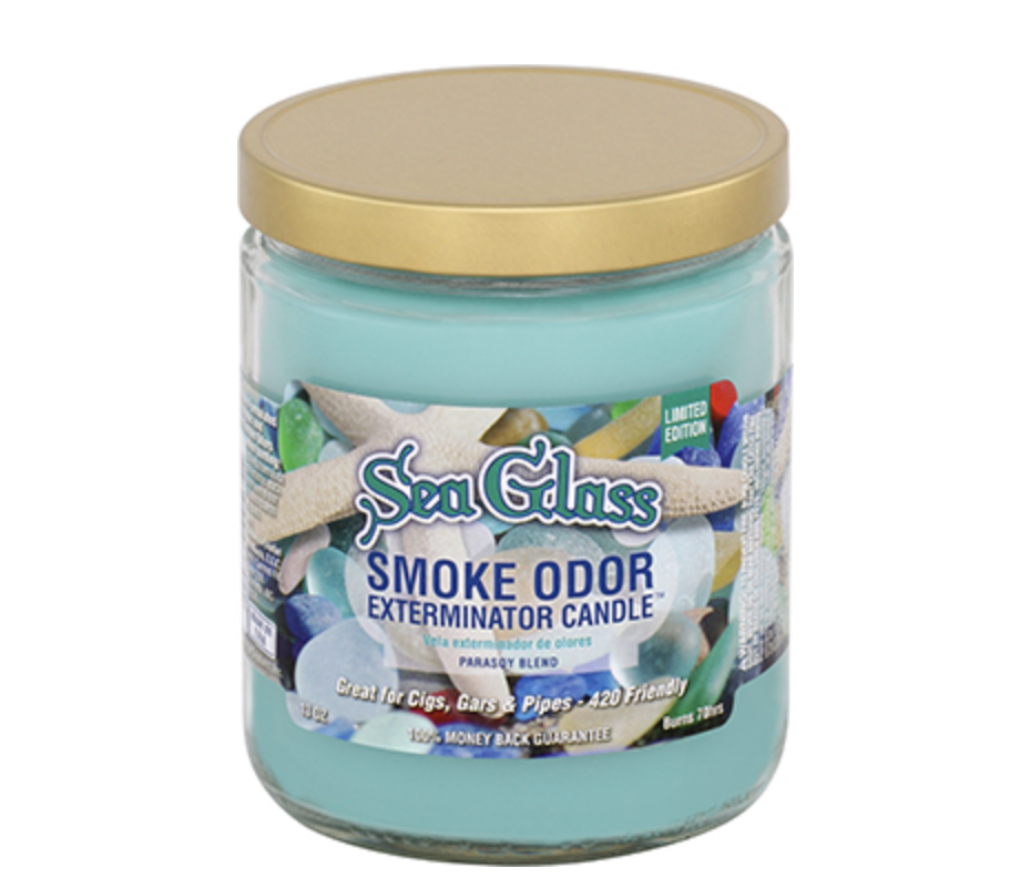 smoke-odor-exterminator-kerze-sea-glass-13oz-rauchgeruch image 1
