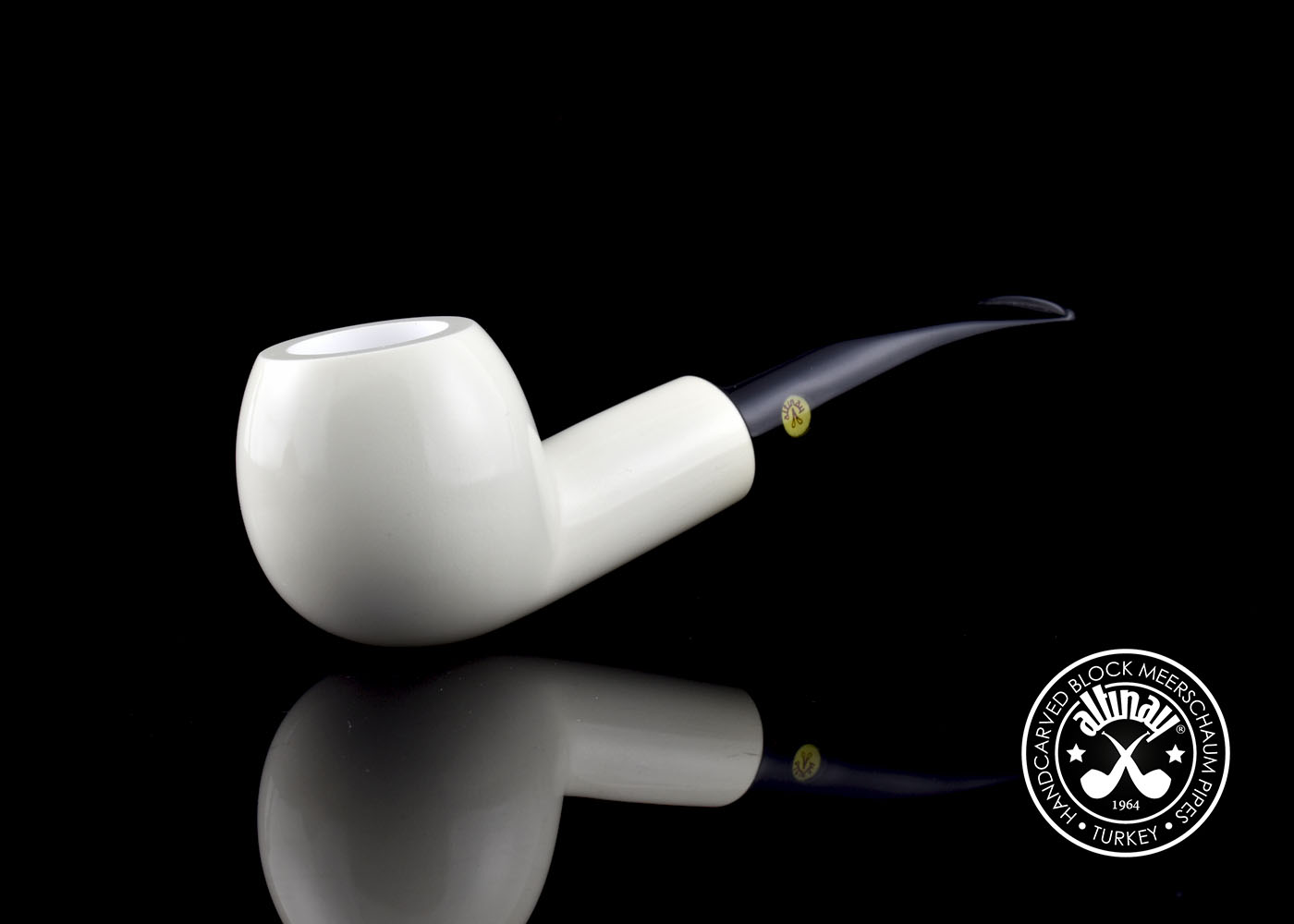 altinay-classic-author-meerschaumpfeife-natur-glatt image 1