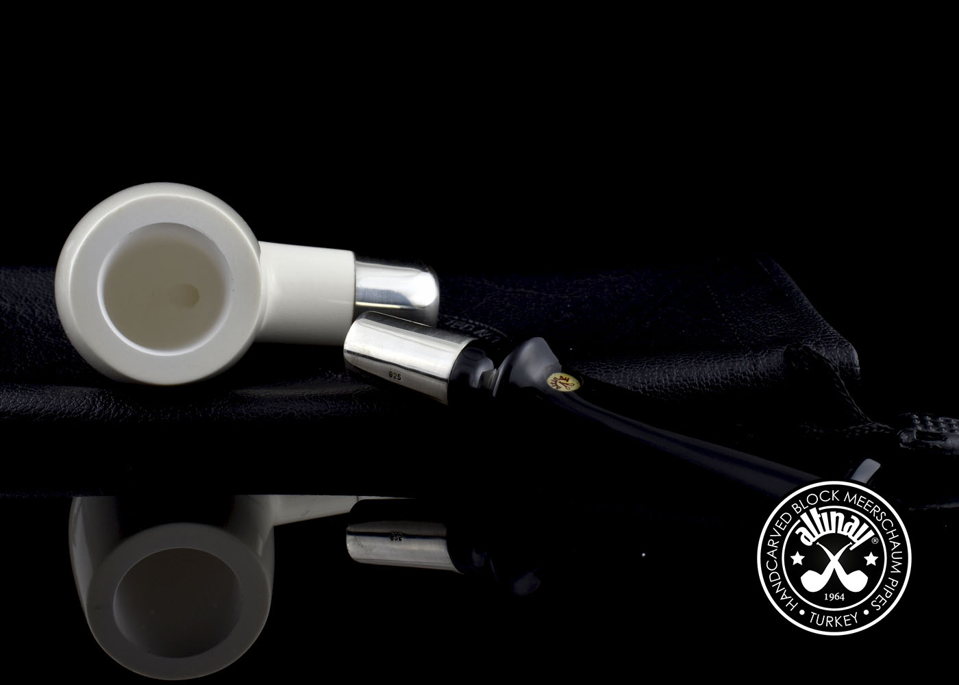altinay-spigot-billiard-silber-meerschaumpfeife image 6