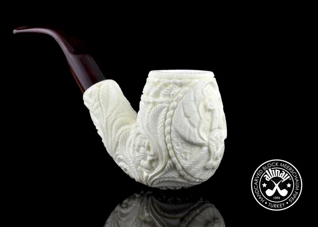 altinay-eagle-s-claw-xl-bent-billiard-meerschaumpfeife-adler image 1