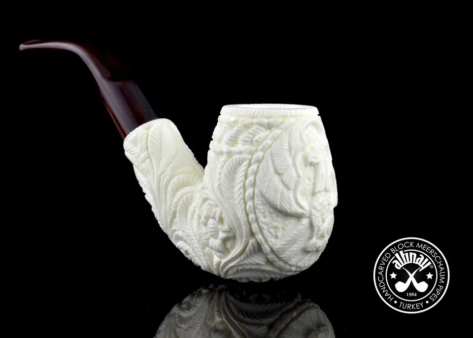 altinay-eagle-s-claw-xl-bent-billiard-meerschaumpfeife-adler image 1