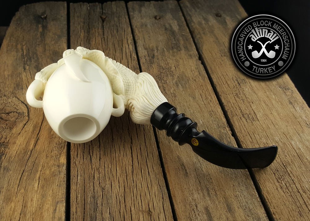 altinay-eagle-s-claw-meerschaumpfeife-mit-etui-adler image 3