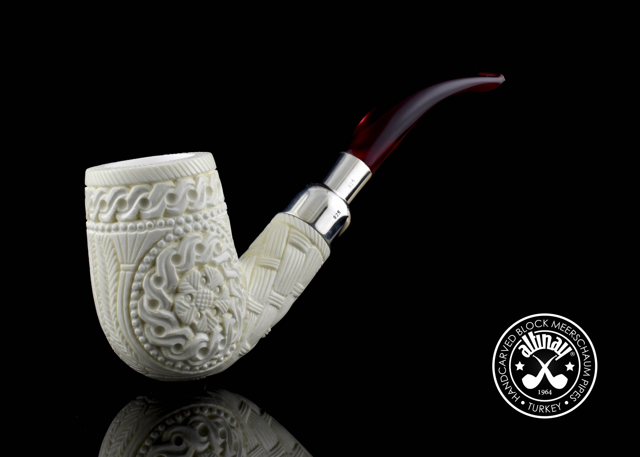 altinay-spigot-billiard-meerschaumpfeife-army-stecksystem image 4