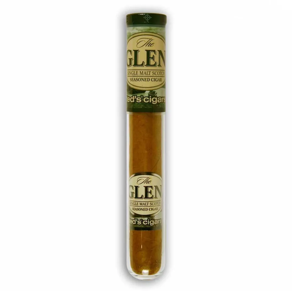 ted-s-the-glen-single-malt-scotch-zigarre-6x50-toro-tube-habano image 1