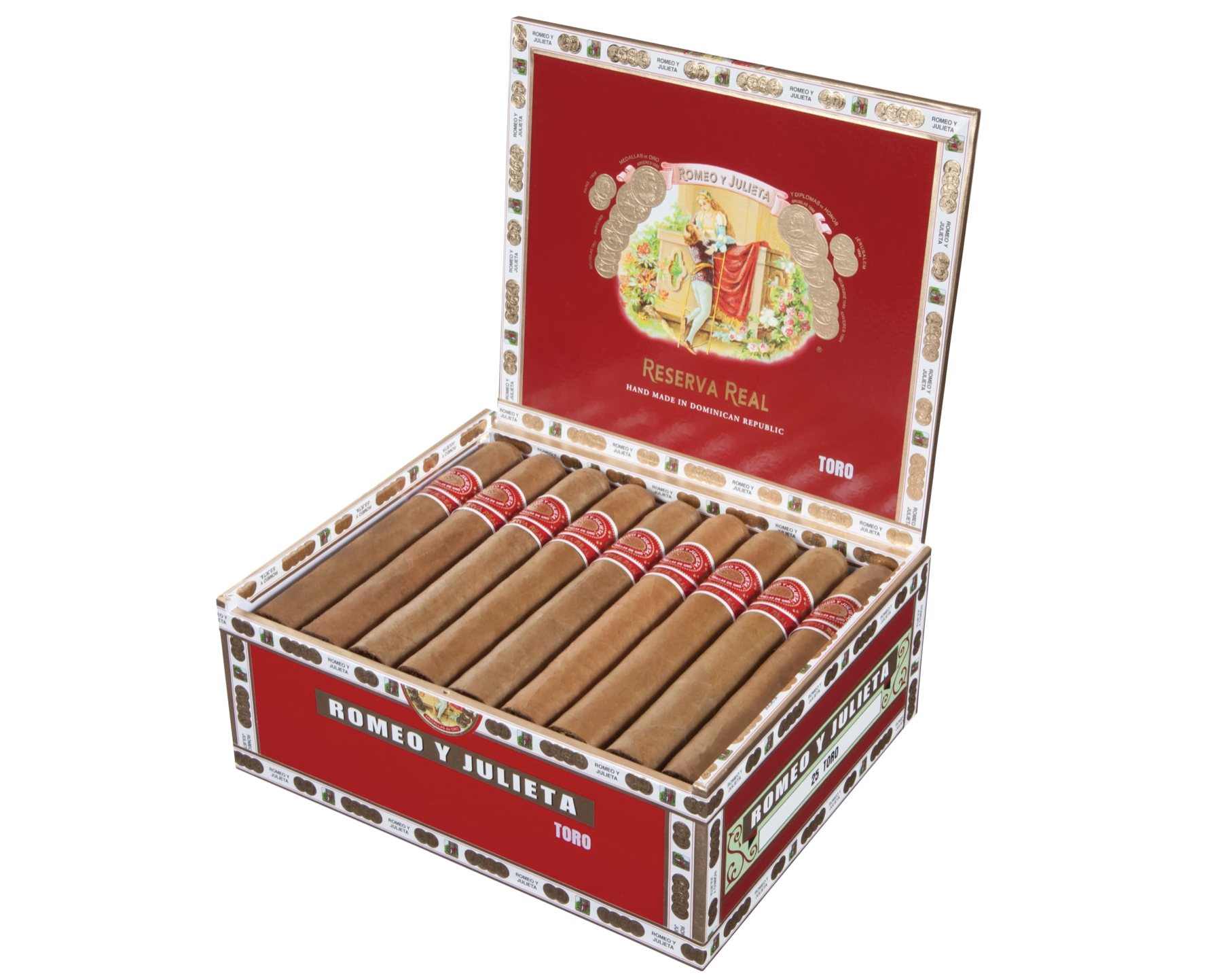 romeo-y-julieta-reserva-real-toro-zigarre-box image 1