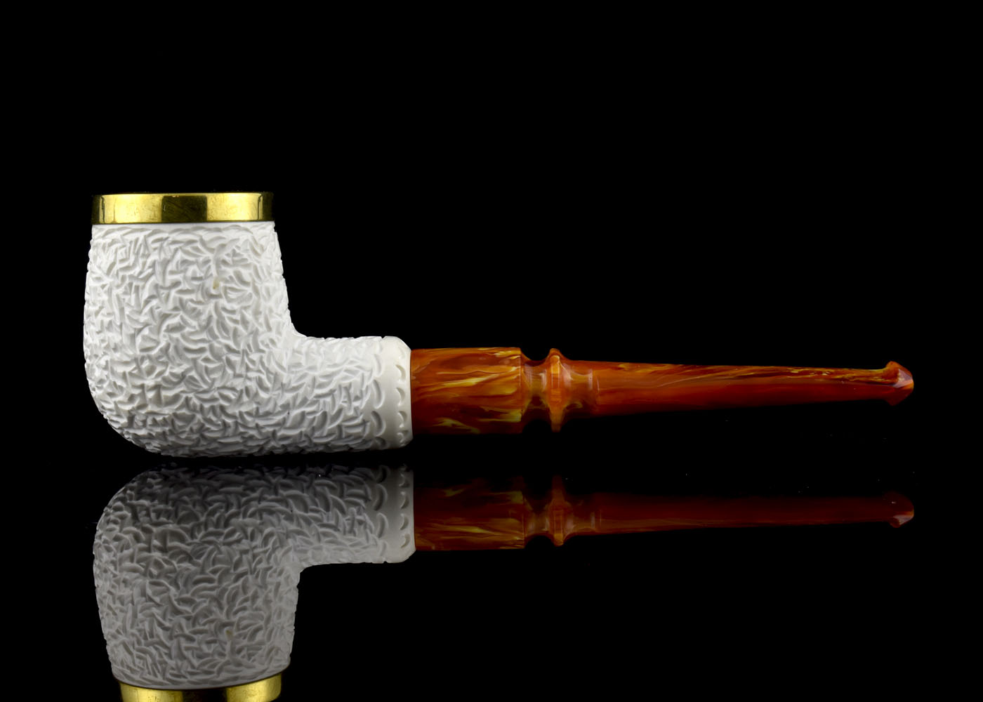 altinay-classic-meerschaumpfeife-billiard-messingkappe image 2
