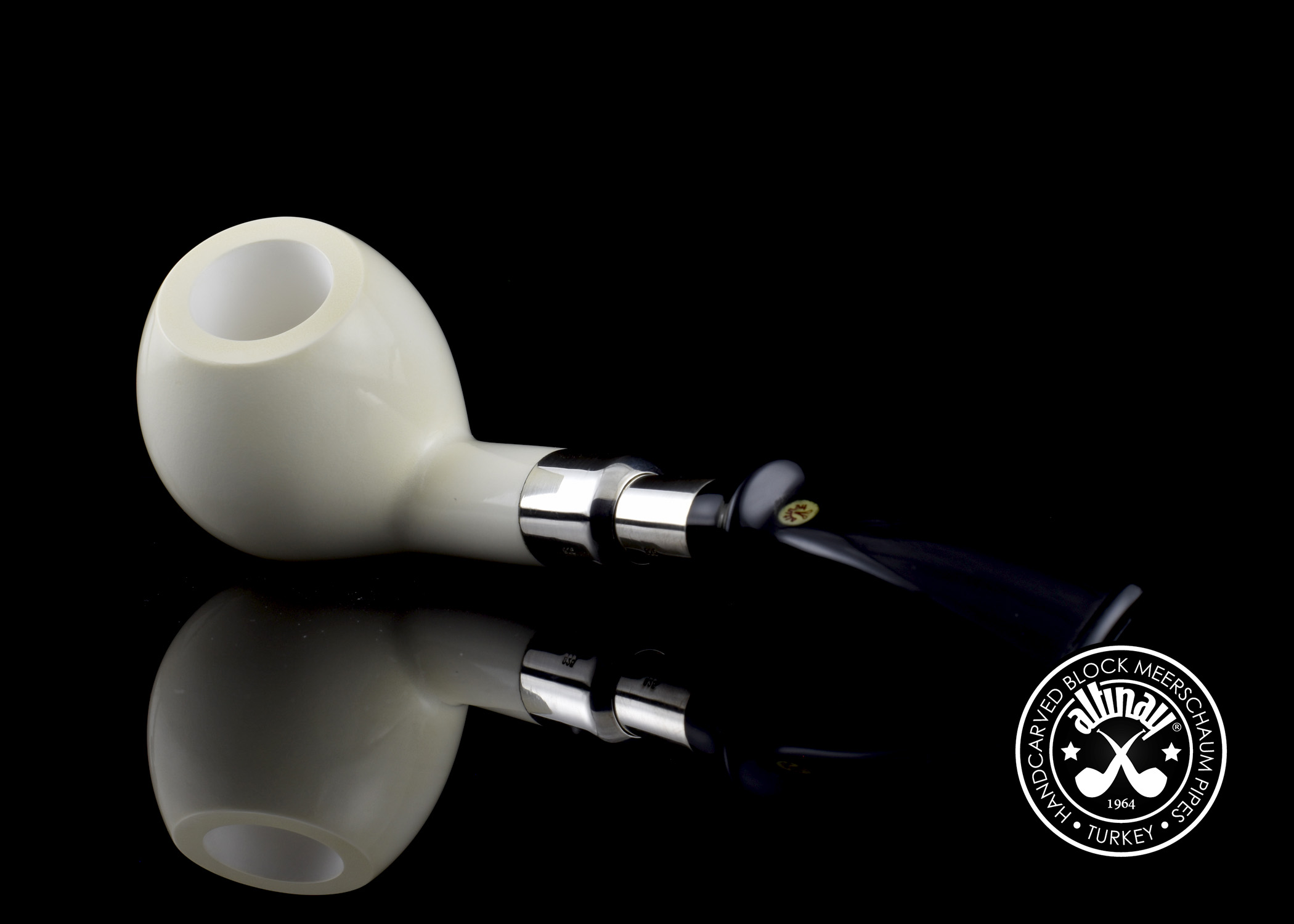 altinay-spigot-apple-meerschaumpfeife-spigotmontur-natur image 2