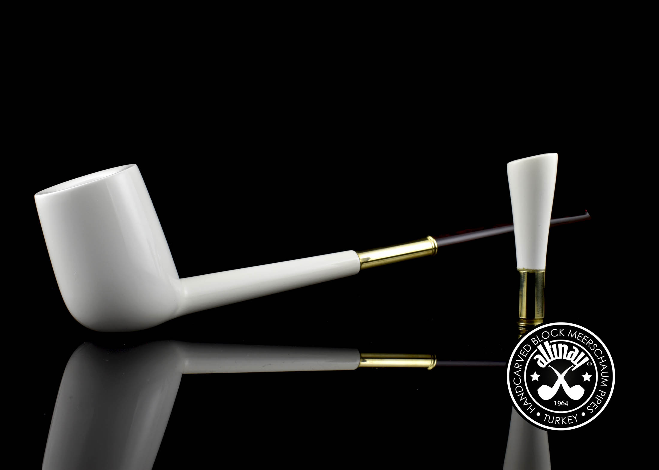 altinay-classic-bullet-shank-billiard-meerschaumpfeife-set-mit-etui image 3