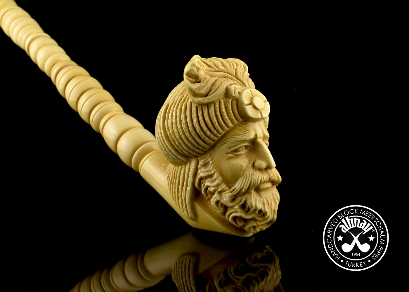 altinay-classic-sultan-saxophone-meerschaumpfeife-figur image 5