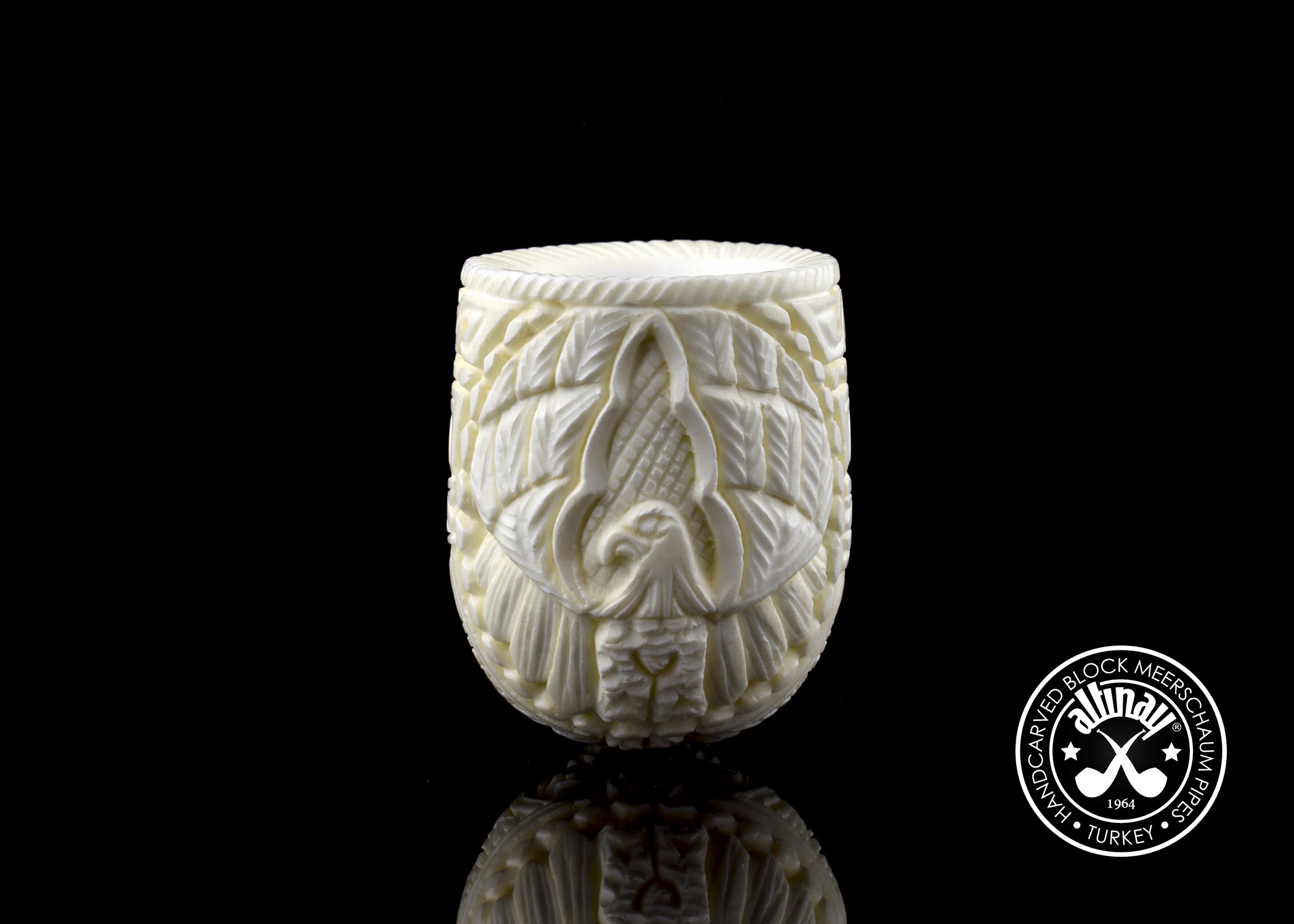 altinay-eagle-s-claw-billiard-meerschaumpfeife-adler-motiv-glatt image 3