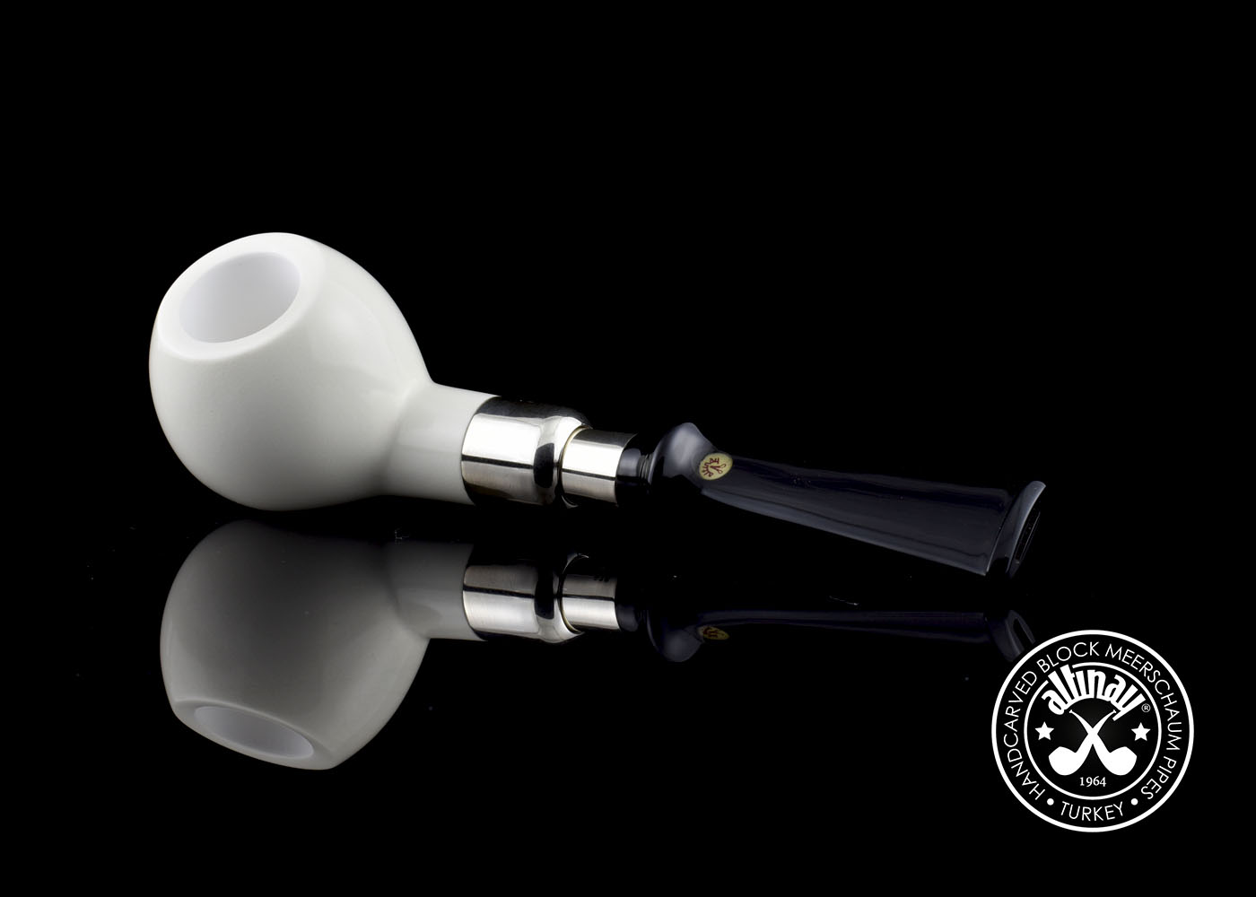 altinay-spigot-apple-meerschaumpfeife-silber-appleform image 4