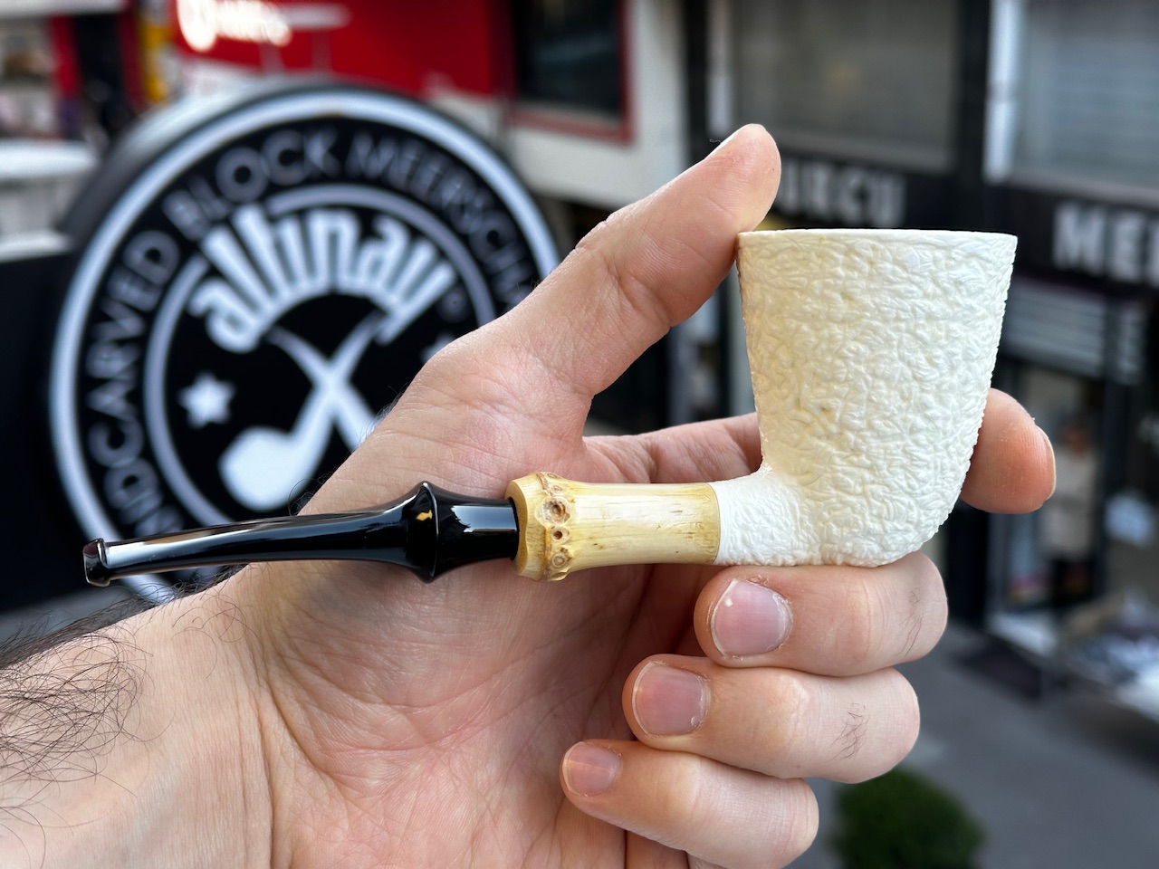 altinay-bamboo-dublin-meerschaumpfeife-bambusholm-glatt image 3