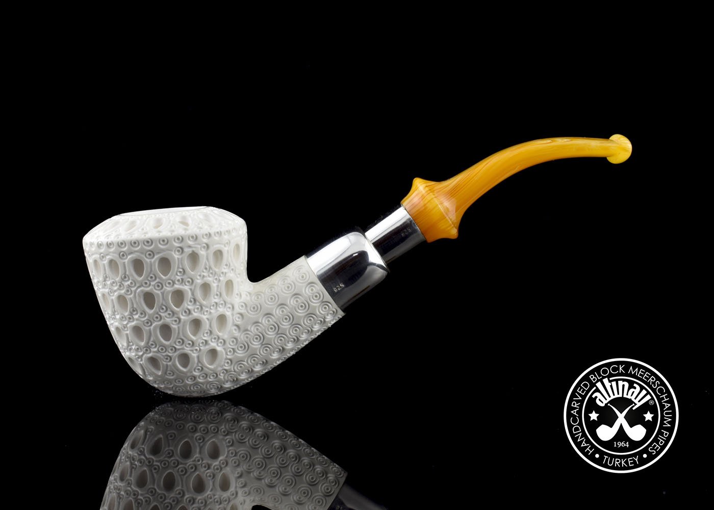 altinay-spigot-army-dublin-meerschaumpfeife-silber-spigot image 4