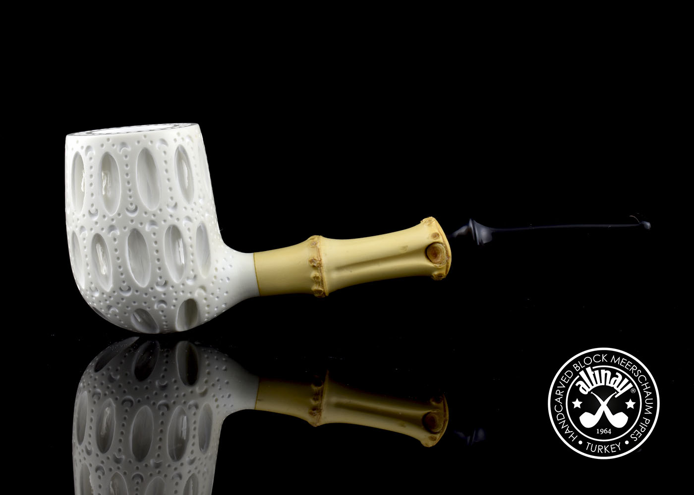 altinay-bamboo-billiard-meerschaumpfeife-natur-3 image 4